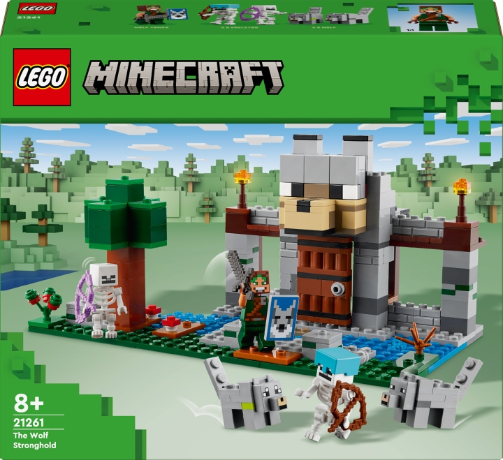 LEGO Minecraft 21261 - Ulvefestning i gruppen LEKER, BARN OG BABY / Leker / Byggeleker / Lego hos TP E-commerce Nordic AB (C69265)