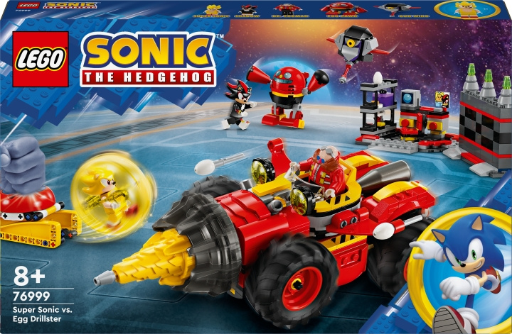 LEGO Sonic 76999 - Super Sonic mot Egg Drillster i gruppen LEKER, BARN OG BABY / Leker / Byggeleker / Lego hos TP E-commerce Nordic AB (C69286)