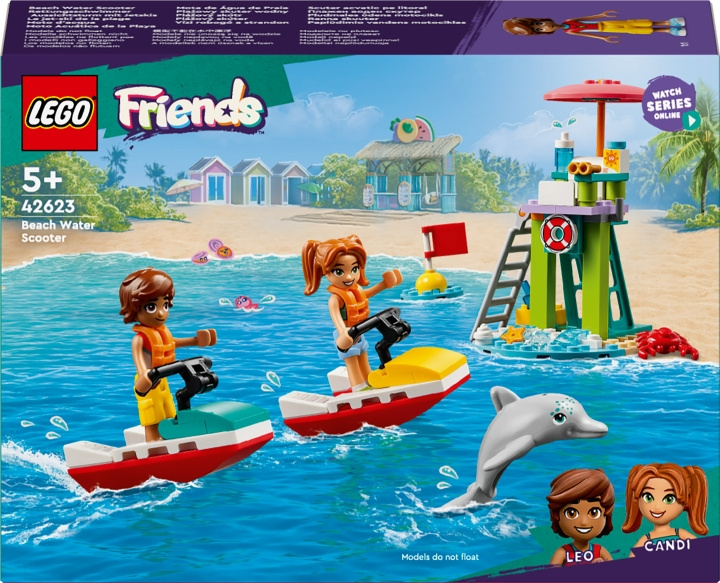 LEGO Friends 42623 - Vannscooter på stranden i gruppen LEKER, BARN OG BABY / Leker / Byggeleker / Lego hos TP E-commerce Nordic AB (C69288)