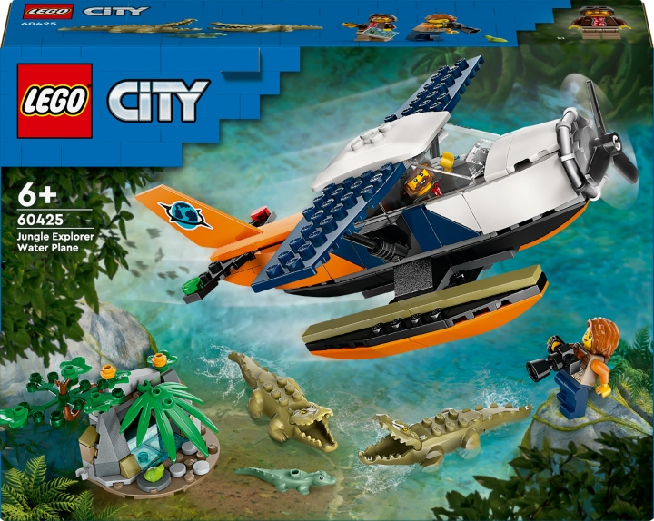 LEGO City Exploration 60425 - Jungelutforskerens vannfly i gruppen LEKER, BARN OG BABY / Leker / Byggeleker / Lego hos TP E-commerce Nordic AB (C69291)