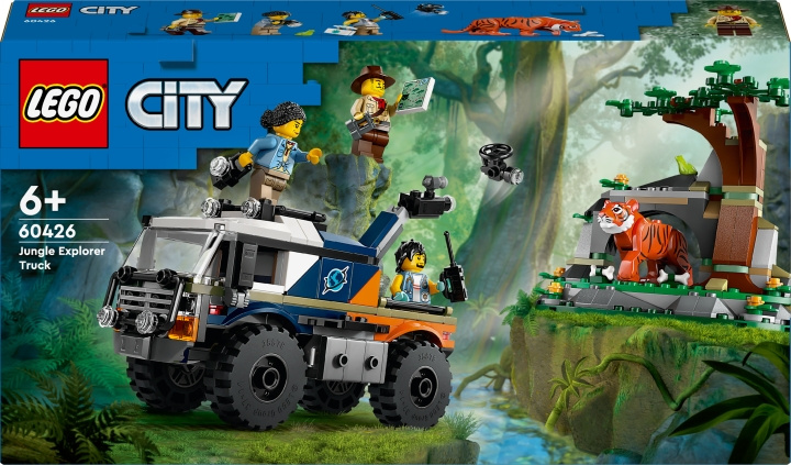 LEGO City Exploration 60426 - Jungelutforsker-SUV i gruppen LEKER, BARN OG BABY / Leker / Byggeleker / Lego hos TP E-commerce Nordic AB (C69292)