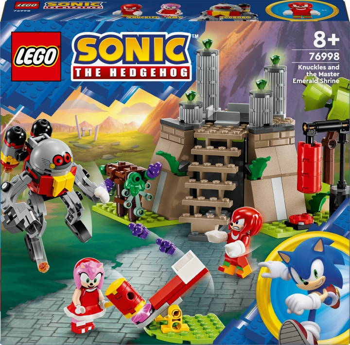 LEGO Sonic 76998 - Knuckles og Master Emeralds alter i gruppen LEKER, BARN OG BABY / Leker / Byggeleker / Lego hos TP E-commerce Nordic AB (C69295)