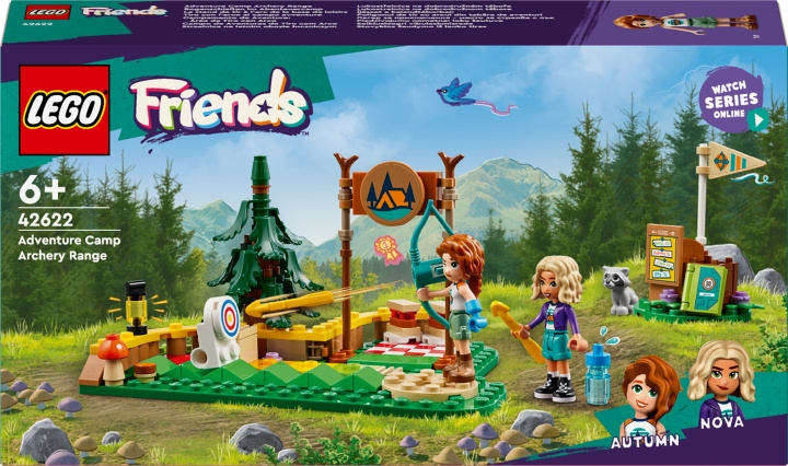 LEGO Friends 42622 - Bueskytterbane i eventyrleiren i gruppen LEKER, BARN OG BABY / Leker / Byggeleker / Lego hos TP E-commerce Nordic AB (C69297)