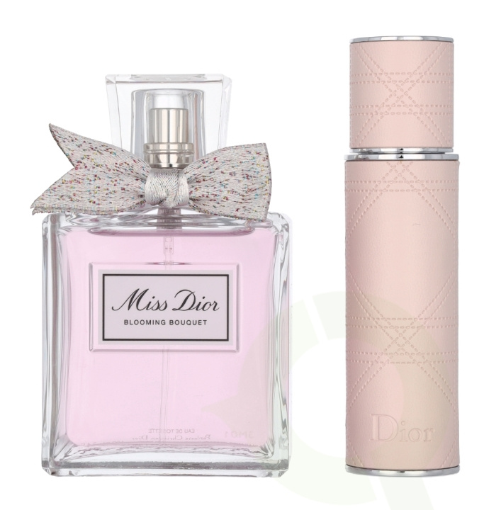 Dior Miss Dior Blooming Bouquet Giftset 110 ml Edt Spray 100ml/ Edt Spray 10ml Refillable i gruppen HELSE OG SKJØNNHET / Gavesett / Gavesett for henne hos TP E-commerce Nordic AB (C69464)