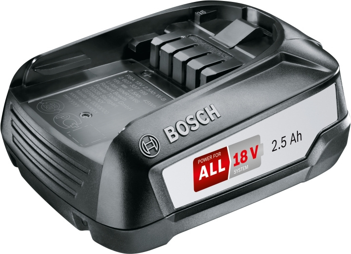 Bosch 18 V Li-on-batteri, 2,5 Ah i gruppen HJEM, HUS OG HAGE / Verktøy / Batterier til Elektroverktøy hos TP E-commerce Nordic AB (C69487)