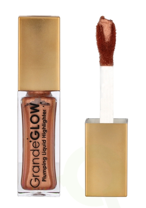 Grande GLOW Plumping Liquid Highlighter 10.3 ml Bronze Beam i gruppen HELSE OG SKJØNNHET / Makeup / Makeup ansikt / Contour/Highlight hos TP E-commerce Nordic AB (C69598)