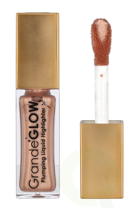 Grande GLOW Plumping Liquid Highlighter 10.3 ml French Pearl i gruppen HELSE OG SKJØNNHET / Makeup / Makeup ansikt / Contour/Highlight hos TP E-commerce Nordic AB (C69599)