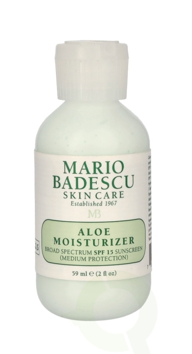 Mario Badescu Aloe Moisturizer SPF15 59 ml i gruppen HELSE OG SKJØNNHET / Hudpleie / Ansikt / Ansiktskrem hos TP E-commerce Nordic AB (C69607)