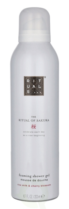 Rituals Sakura Foaming Shower Gel 200 ml i gruppen HELSE OG SKJØNNHET / Hudpleie / Kroppspleie / Bad- og dusjkrem hos TP E-commerce Nordic AB (C69650)