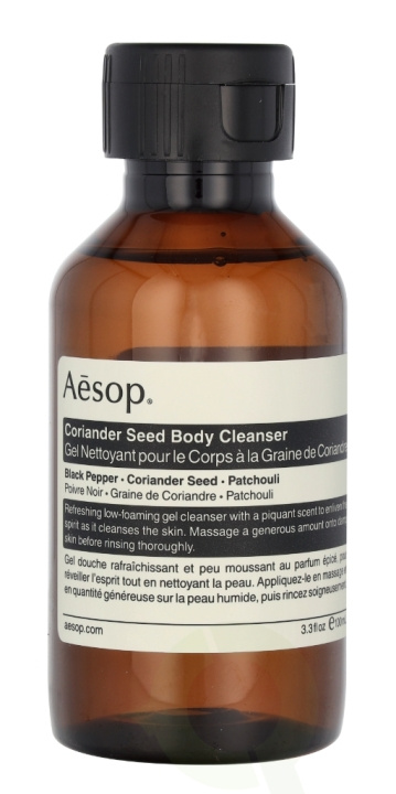 AESOP Coriander Seed Body Cleanser 100 ml i gruppen HELSE OG SKJØNNHET / Hudpleie / Kroppspleie / Bad- og dusjkrem hos TP E-commerce Nordic AB (C69653)