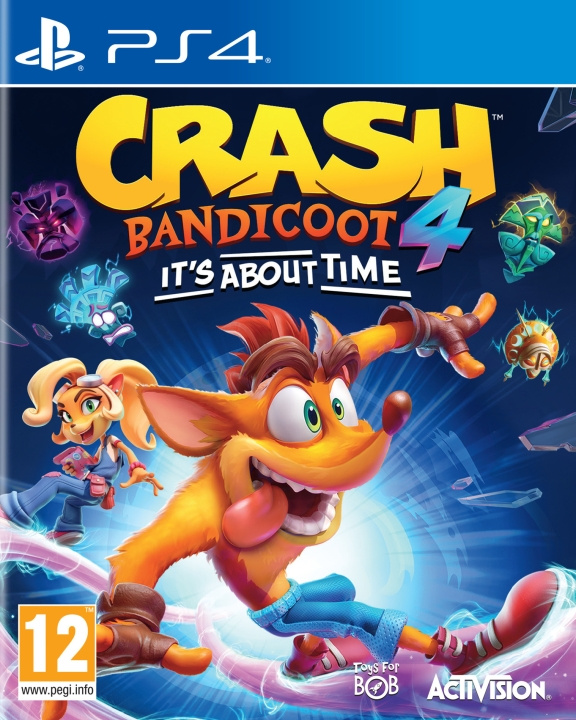 Activision Crash Bandicoot 4: It\'s About Time spill, PS4 i gruppen Elektronikk / TV-spill & tilbehør / Sony PlayStation 4 / Spill hos TP E-commerce Nordic AB (C69735)