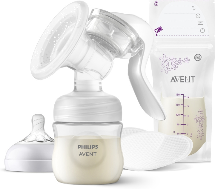 Philips Avent SCF430/20 brystpumpe, manuell i gruppen LEKER, BARN OG BABY / Babyprodukter / Omsorg og hygiene hos TP E-commerce Nordic AB (C69762)