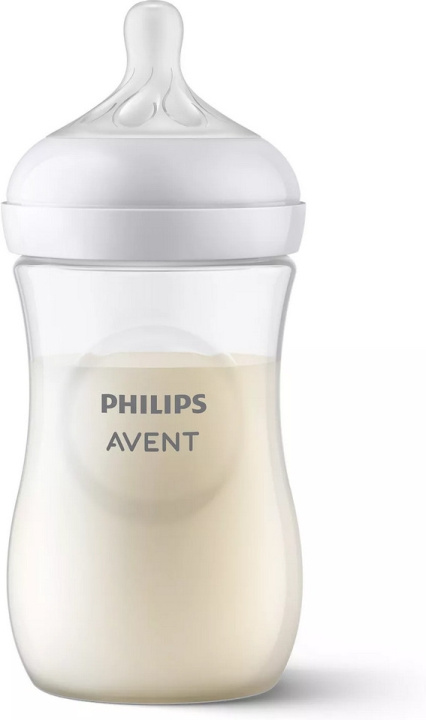 Philips Avent SCY903/01 Natural Response tåteflaske, 260 ml i gruppen LEKER, BARN OG BABY / Babyprodukter / Smokker & Tannringer hos TP E-commerce Nordic AB (C69776)