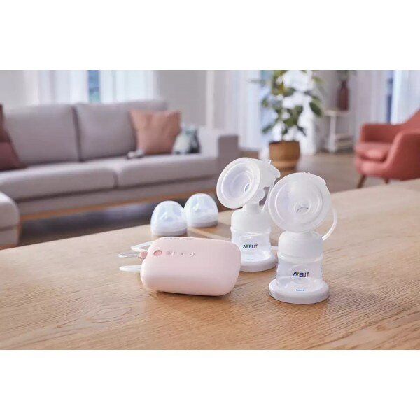 Philips Avent SCF397/31 todelt brystpumpe, elektrisk i gruppen LEKER, BARN OG BABY / Babyprodukter / Smokker & Tannringer hos TP E-commerce Nordic AB (C69801)