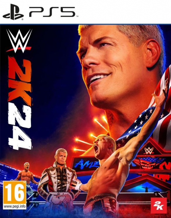 2K Games WWE 2K24 (PS5) i gruppen Elektronikk / TV-spill & tilbehør / Sony PlayStation 5 hos TP E-commerce Nordic AB (C69829)