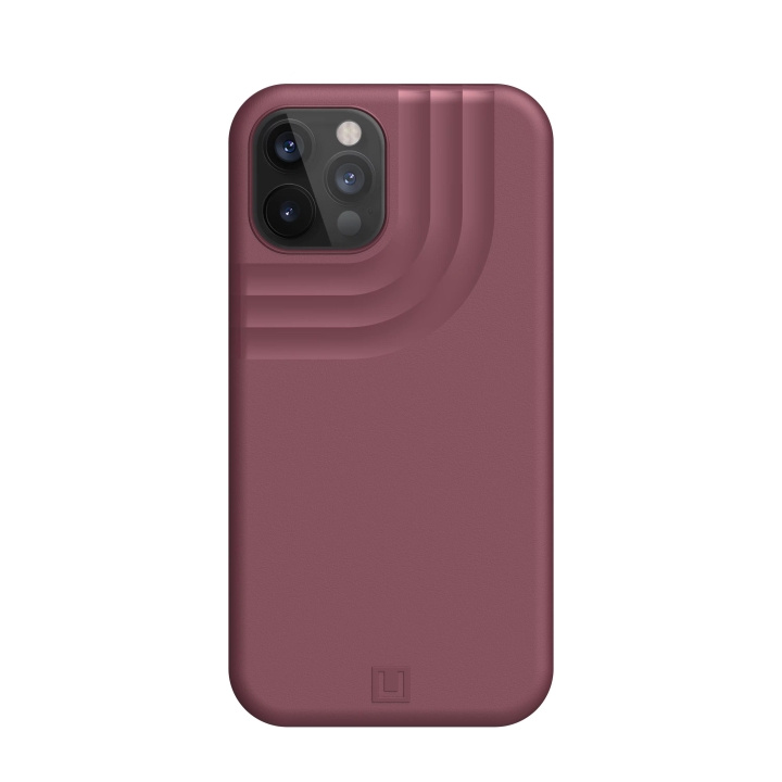 U by UAG iPhone 12/12 Pro U Anchor Cover Aubergine i gruppen SMARTTELEFON & NETTBRETT / Mobilbeskyttelse / Apple / iPhone 12 / Deksel hos TP E-commerce Nordic AB (C69865)