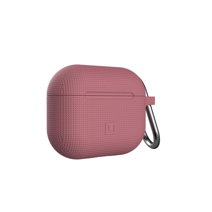 U by UAG Apple AirPods 3rd gen U Dot Case, Dusty Rose i gruppen Elektronikk / Lyd & Bilde / Hodetelefoner & Tilbehør / Tilbehør hos TP E-commerce Nordic AB (C69897)