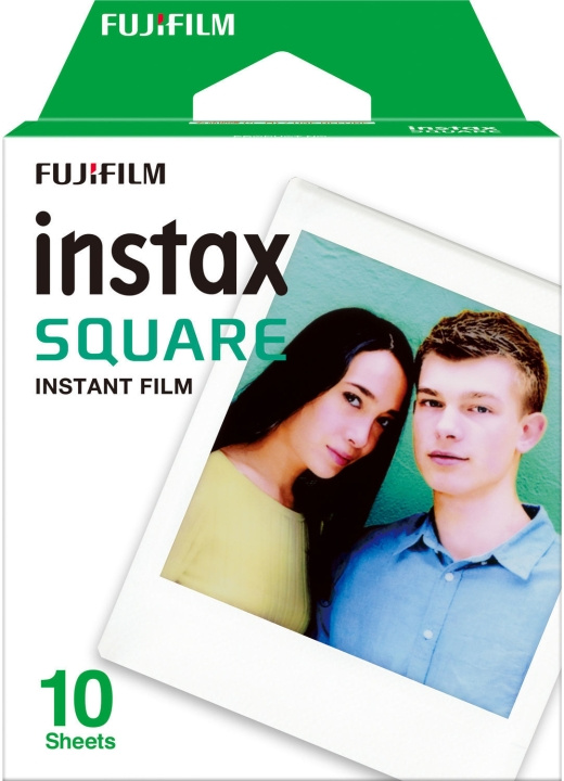 Fujifilm Instax SQUARE instant film, 10 bilder i gruppen Elektronikk / Foto og video / Fotograferingsutstyr / Annet hos TP E-commerce Nordic AB (C69919)