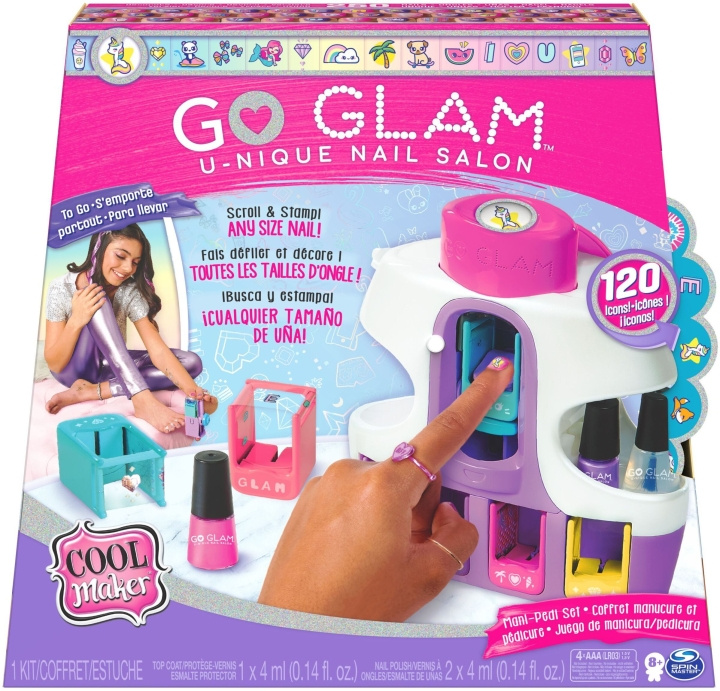 Cool Maker Go Glam U-Nique neglesalong i gruppen LEKER, BARN OG BABY / Leker / Eksperiment & DIY hos TP E-commerce Nordic AB (C69935)