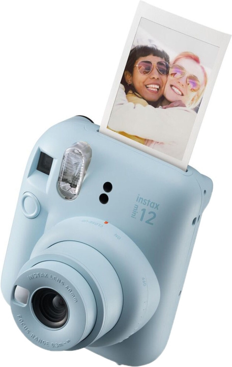 Fujifilm INSTAX Mini 12 instant-kamera, blå i gruppen Elektronikk / Foto og video / Kameraer hos TP E-commerce Nordic AB (C69977)