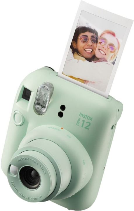 Fujifilm INSTAX Mini 12 blitzkamera, mintgrønn i gruppen Elektronikk / Foto og video / Kameraer hos TP E-commerce Nordic AB (C69978)