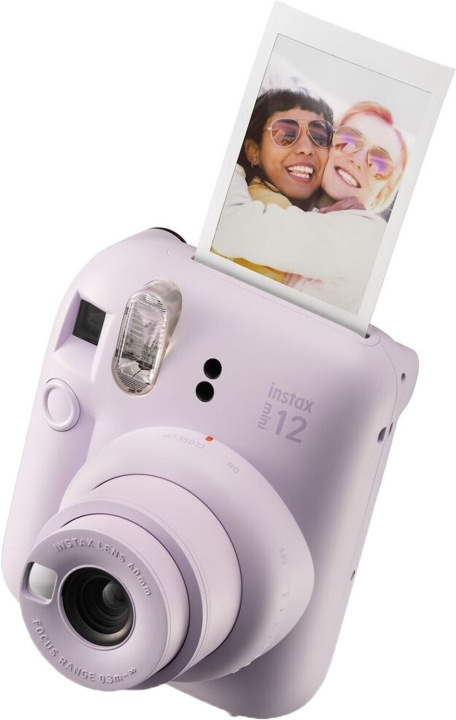 Fujifilm INSTAX Mini 12 instant-kamera, lilla i gruppen Elektronikk / Foto og video / Kameraer hos TP E-commerce Nordic AB (C69980)