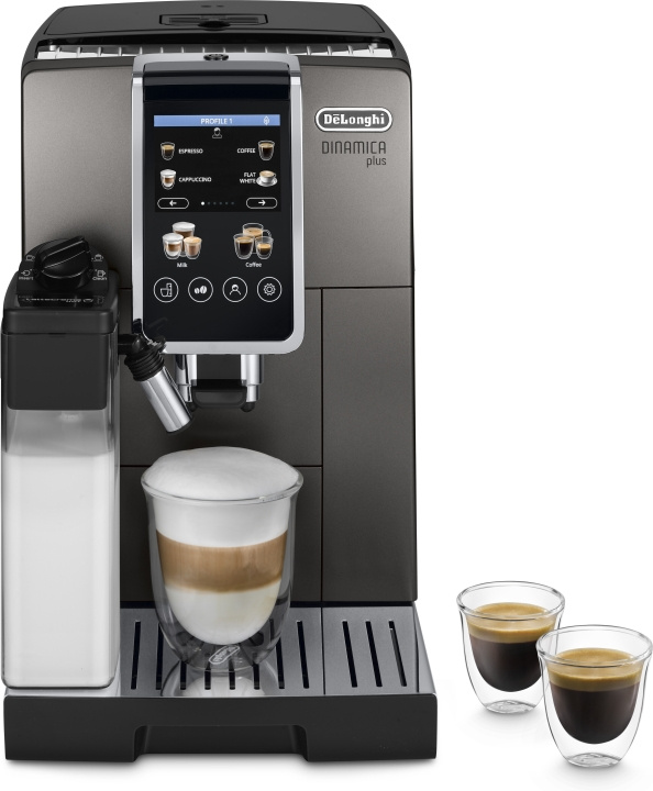 DeLonghi ECAM380.95.TB Dinamica Plus automatisk kaffetrakter i gruppen HJEM, HUS OG HAGE / Husholdningsapparater / Kaffe og espresso / Kaffetraktere hos TP E-commerce Nordic AB (C70074)