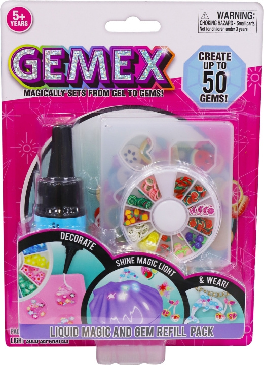 Gemex Refil gel og rhinestones i gruppen LEKER, BARN OG BABY / Leker / Håndtverk hos TP E-commerce Nordic AB (C70075)