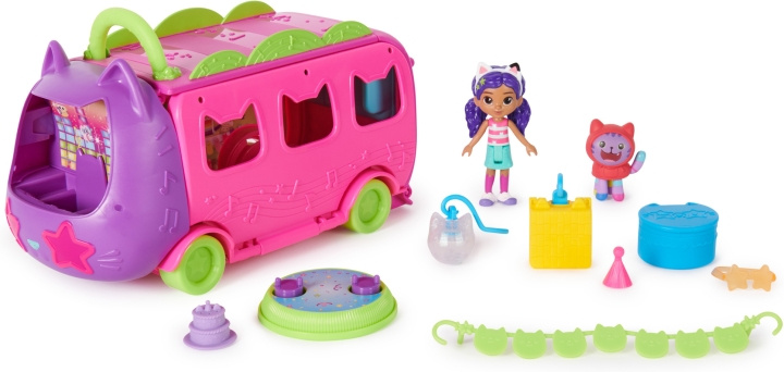 Gabbys dukkehus Gabbys dukkehus Purrfect Sprinkle Party Bus - Lekesett i gruppen LEKER, BARN OG BABY / Leker / Dukker & tilbehør hos TP E-commerce Nordic AB (C70082)