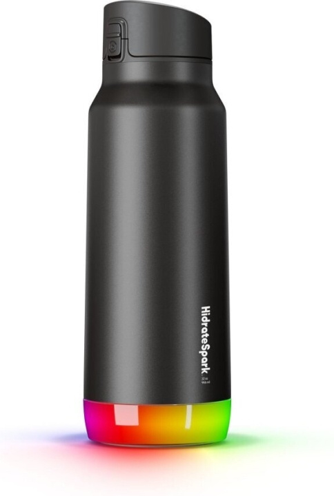 HidrateSpark PRO Chug Water bottle, 0,95 L, svart i gruppen SPORT, FRITID & HOBBY / Friluftsliv / Termoser og flasker hos TP E-commerce Nordic AB (C70127)