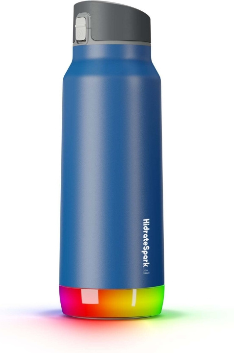 HidrateSpark PRO Chug Water bottle, 0,95 L, blå i gruppen SPORT, FRITID & HOBBY / Friluftsliv / Termoser og flasker hos TP E-commerce Nordic AB (C70130)