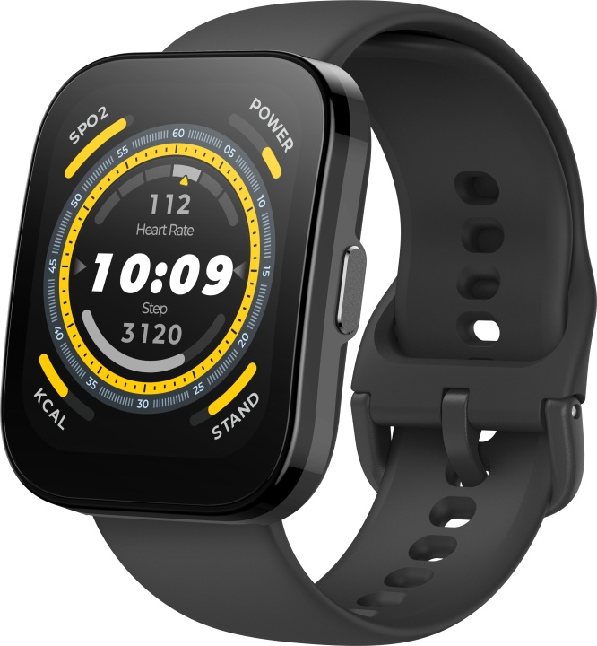 Amazfit Bip 5 smartklokke, 46 mm, svart i gruppen SPORT, FRITID & HOBBY / Smartwatch og Aktivitetsmålere / Smartwatches hos TP E-commerce Nordic AB (C70135)