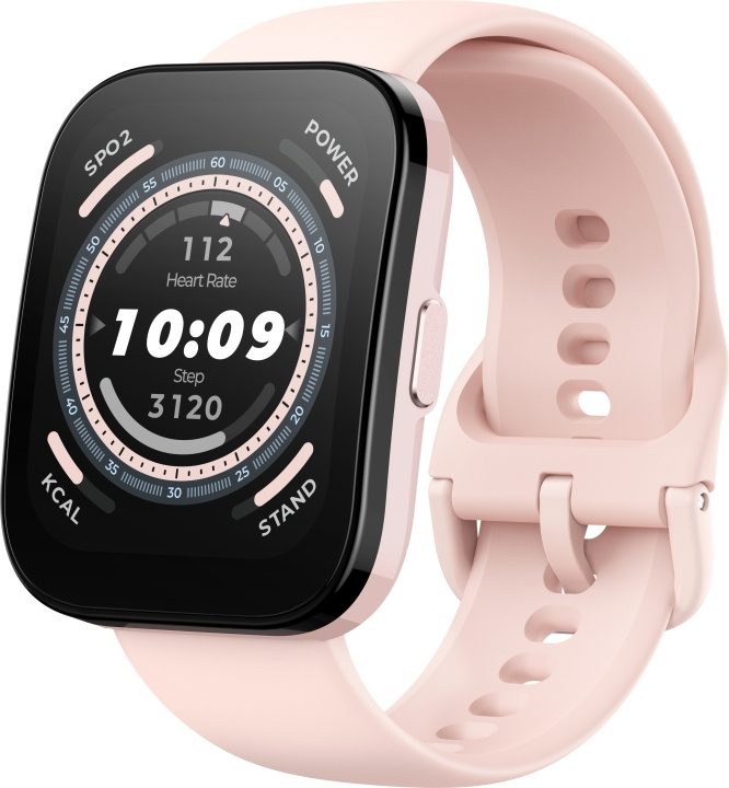 Amazfit Bip 5 smartklokke, 46 mm, pastellrosa i gruppen SPORT, FRITID & HOBBY / Smartwatch og Aktivitetsmålere / Smartwatches hos TP E-commerce Nordic AB (C70137)