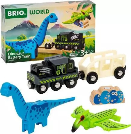 BRIO 36096 - Dinosaur batteritog i gruppen LEKER, BARN OG BABY / Leker / Byggeleker / Brio Tågbanor hos TP E-commerce Nordic AB (C70144)