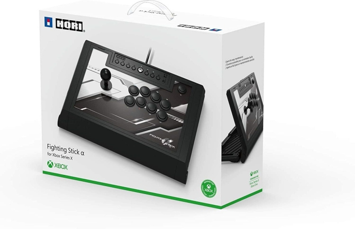 HORI Fighting Stick α spillkontroller, Xbox / PC i gruppen Elektronikk / TV-spill & tilbehør / Xbox Series X hos TP E-commerce Nordic AB (C70153)