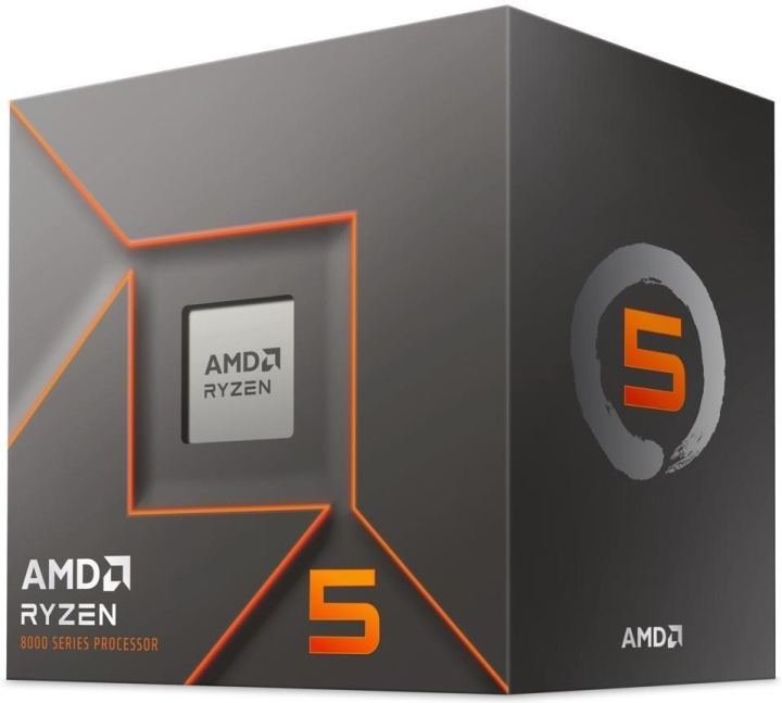 AMD Ryzen 5 8400F-prosessor for AM5-plattform i gruppen Datautstyr / PC-Komponenter / Prosessorer hos TP E-commerce Nordic AB (C70160)