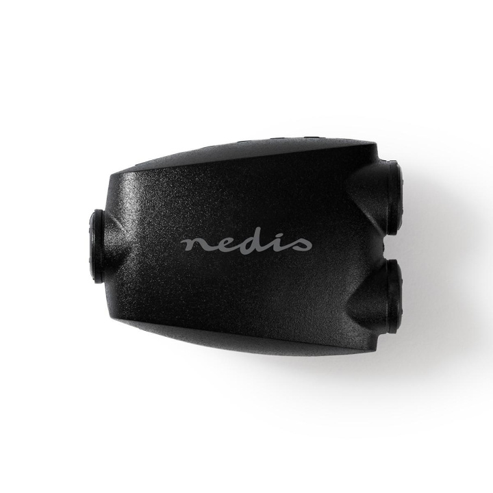 Nedis TosLink Adapter | Toslink Hunn | 2x Toslink Hunn | Splitter | ABS | Sort | 1 stk. | Blister i gruppen Elektronikk / Kabler og adaptere / Høyttalerkabler hos TP E-commerce Nordic AB (C70198)