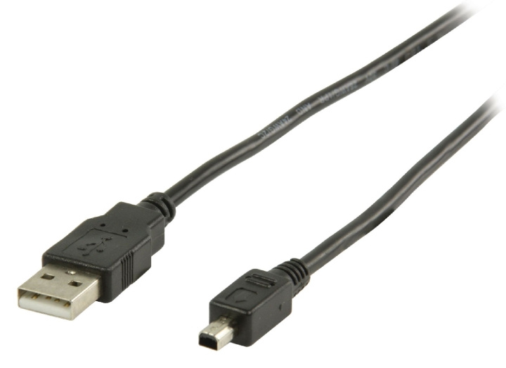 Valueline USB 2.0-Kabel USB A Han - Mitsumi 4-Pinners Han 2.00 m Sort i gruppen Datautstyr / Kabler og adaptere / USB / USB-A / Kabler hos TP E-commerce Nordic AB (C70232)