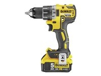 DeWALT DCD791P2 Borrskruvdragare 2 batterier ingår Nyckellös chuck i gruppen HJEM, HUS OG HAGE / Verktøy / Skrutrekkere hos TP E-commerce Nordic AB (C70318)