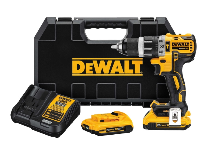 DeWALT DCD796D2-QW Borrhammare/skruvdragare 2 batterier ingår 18V i gruppen HJEM, HUS OG HAGE / Verktøy / Drill hos TP E-commerce Nordic AB (C70324)