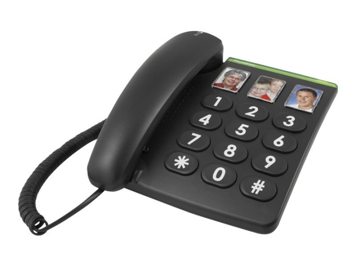 Doro PhoneEasy 331ph Sladdansluten telefon i gruppen Elektronikk / Lyd & Bilde / Fast telefoni hos TP E-commerce Nordic AB (C70326)