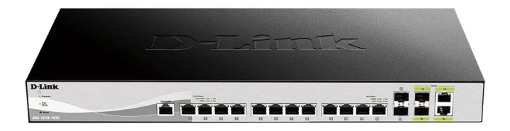 D-Link 16 Port Switch 12x10G 2xSFP+ 2xCombo 10GBase-T/SFP+ ports i gruppen Datautstyr / Nettverk / Switcher hos TP E-commerce Nordic AB (C70464)