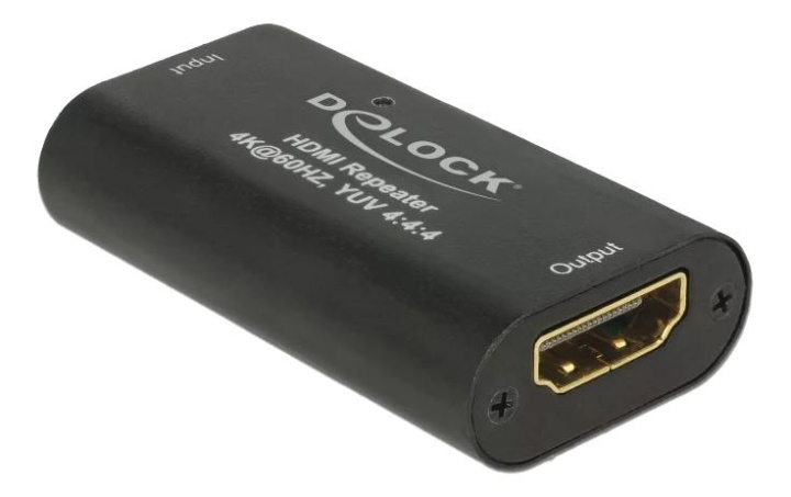 DeLOCK Repeater HDMI 4K 60 Hz UHD 30 m i gruppen Elektronikk / Kabler og adaptere / HDMI / Adaptere hos TP E-commerce Nordic AB (C70467)