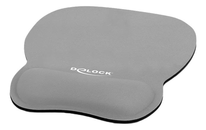 DeLOCK Ergonomic Mouse pad with Wrist Rest grey 245 x 206 mm i gruppen Datautstyr / Mus & Tastatur / Håndleddsstøtte hos TP E-commerce Nordic AB (C70476)