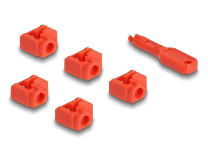 DeLOCK RJ45 Port Blocker Set for RJ45 jack 10 pieces i gruppen Datautstyr / Kabler og adaptere / Andre hos TP E-commerce Nordic AB (C70557)