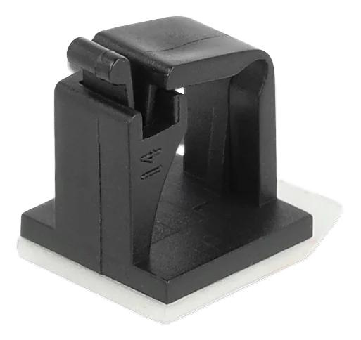 DeLOCK Cable holder with locking clip self-adhesive black 10 pieces i gruppen Elektronikk / Kabler og adaptere / Kabelhåndtering hos TP E-commerce Nordic AB (C70590)