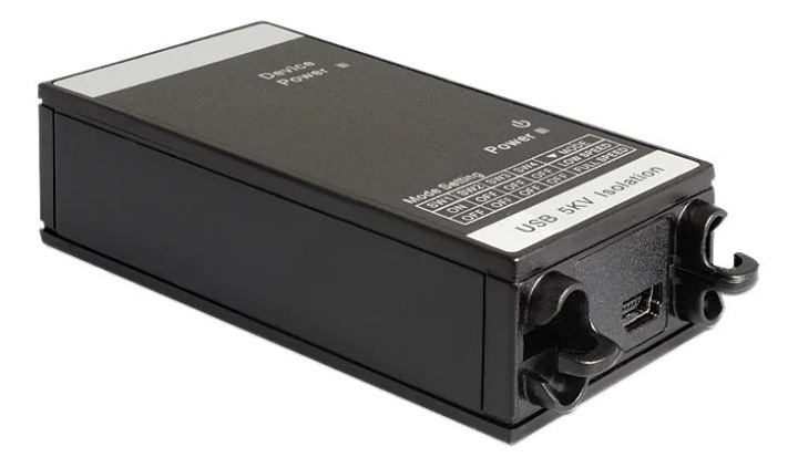 DeLOCK Converter USB > USB with 5 kV Isolation for DIN rail i gruppen Datautstyr / Kabler og adaptere / USB / USB-A / Adaptere hos TP E-commerce Nordic AB (C70596)