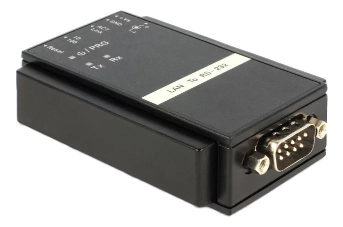 DeLOCK Converter Ethernet LAN TCP/IP > Serial RS-232 i gruppen Datautstyr / Kabler og adaptere / Nettverk / Adaptere og koblinger hos TP E-commerce Nordic AB (C70598)