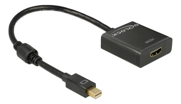 DeLOCK Adapter mini DisplayPort 1.2 male > HDMI female 4K Active i gruppen Datautstyr / Kabler og adaptere / DisplayPort / Adaptere hos TP E-commerce Nordic AB (C70601)