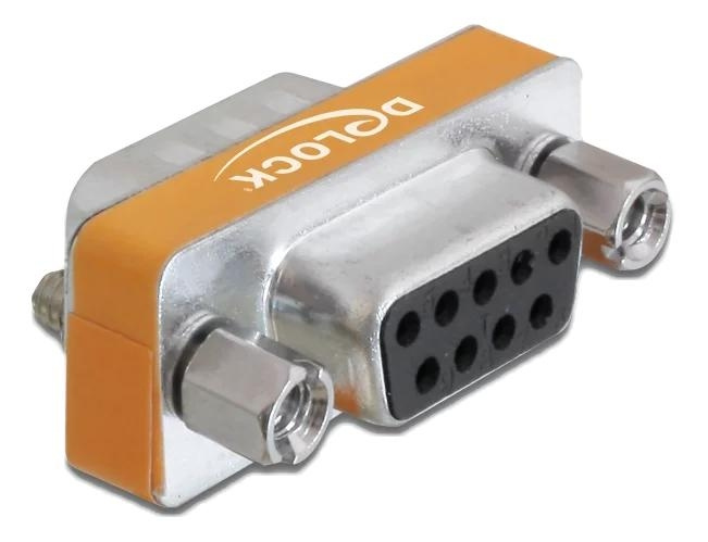 DeLOCK D-Sub 9 pin male > D-Sub 9 pin female Null Modem i gruppen Datautstyr / Kabler og adaptere / Nettverk / Adaptere og koblinger hos TP E-commerce Nordic AB (C70621)